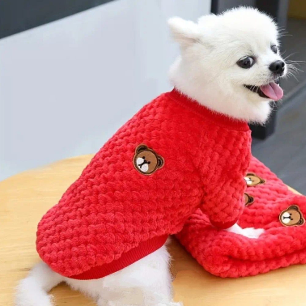 NEW Coral Fleece Dog Pullover Sweatshirt Size XXL